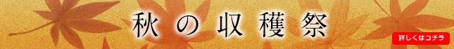 秋の収穫祭